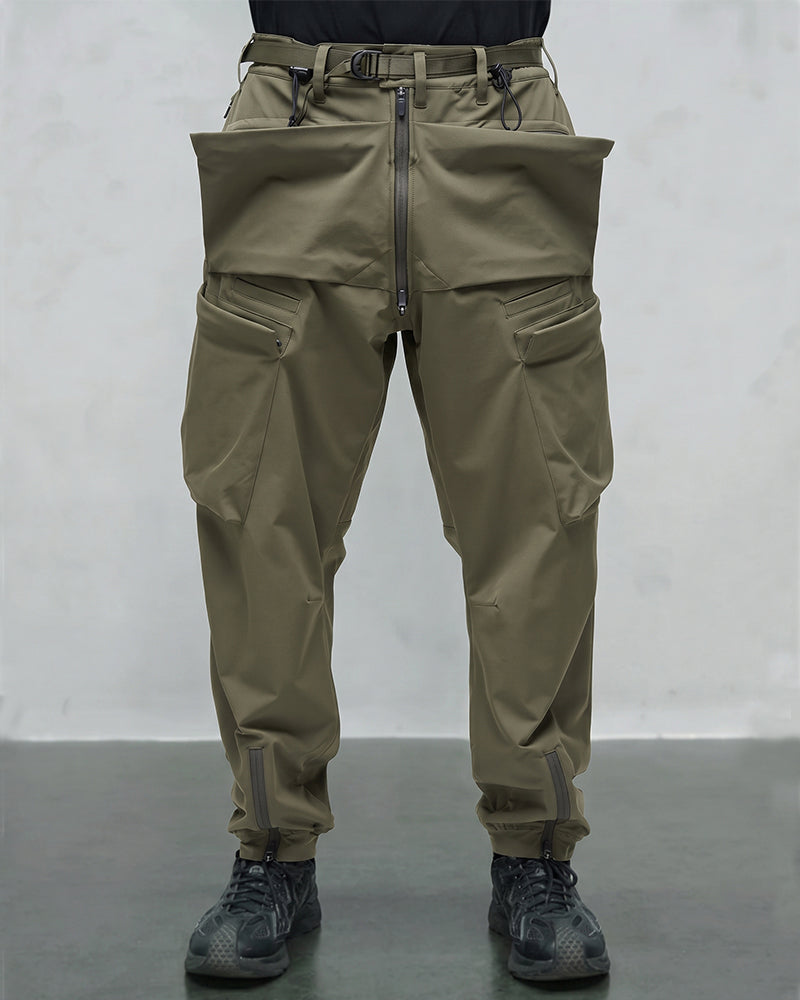 Water-Repellent Outdoor Techwear Pants