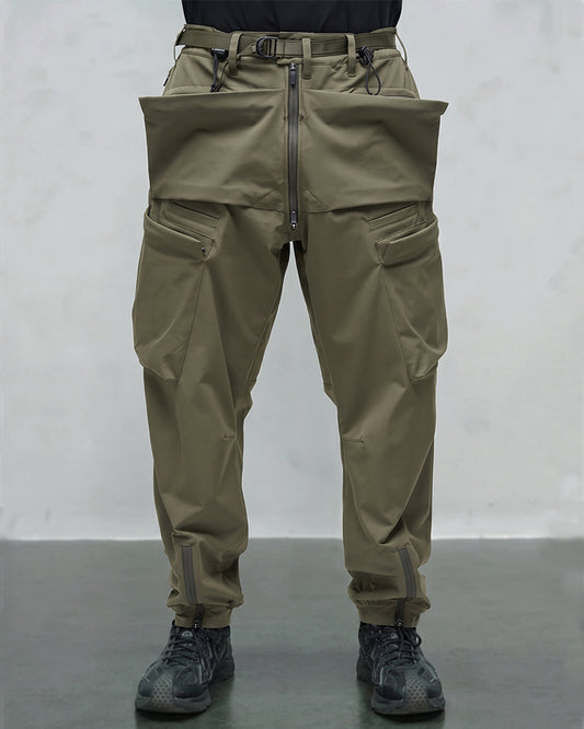 Water-Repellent Outdoor Techwear Pants