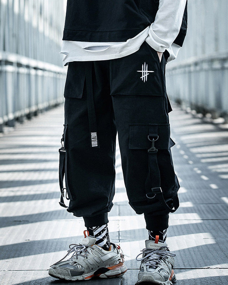 Techwear Street Style Cargo Pants