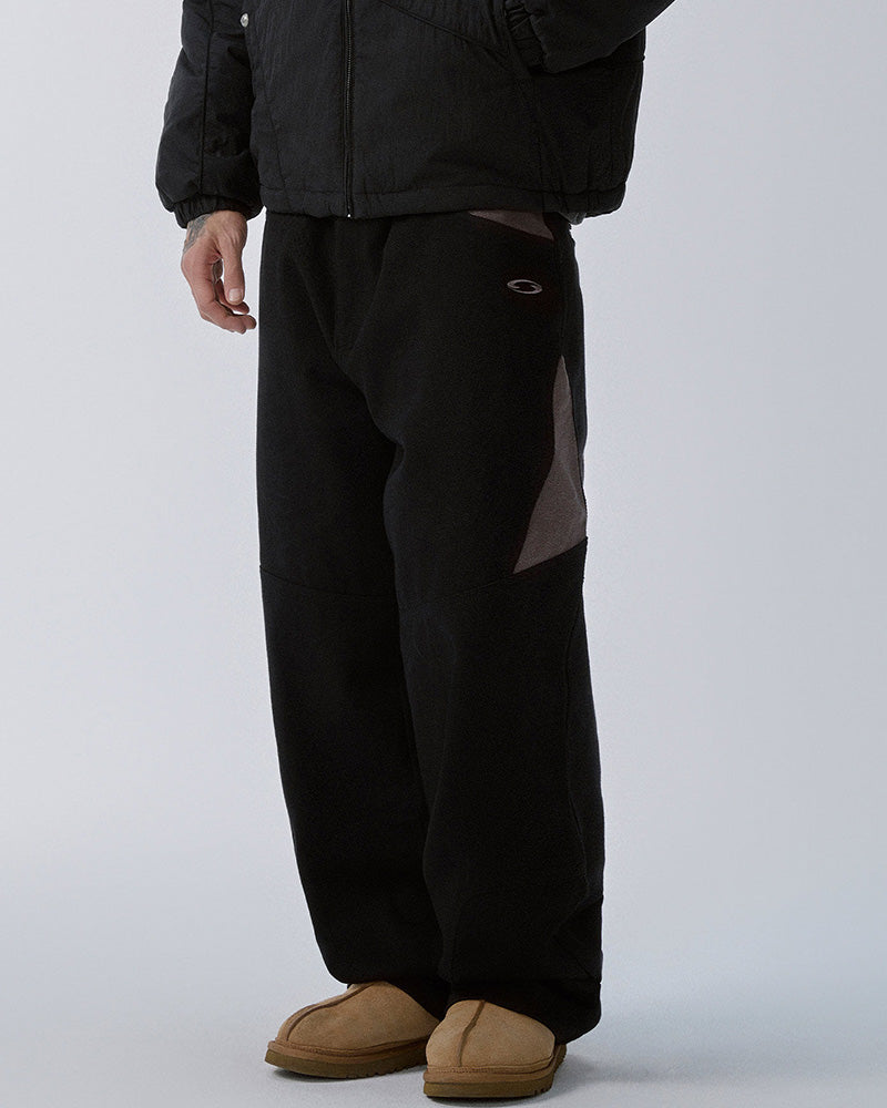 Contrast Panel Utility Cargo Pants