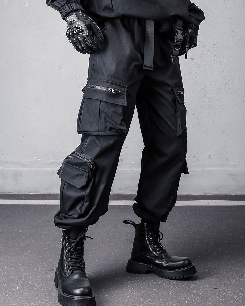 Streetwear Multi-Pocket Utility Techwear Cargo Pants
