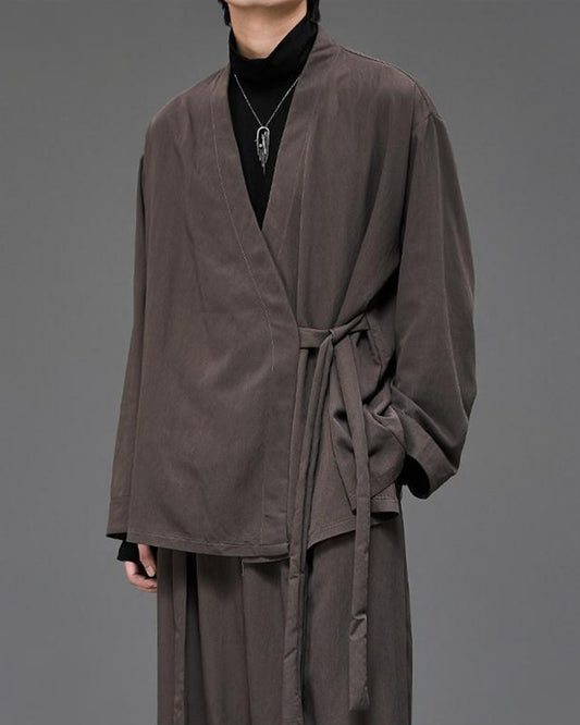 Minimalist Japanese Zen Kimono Cardigan Jacket