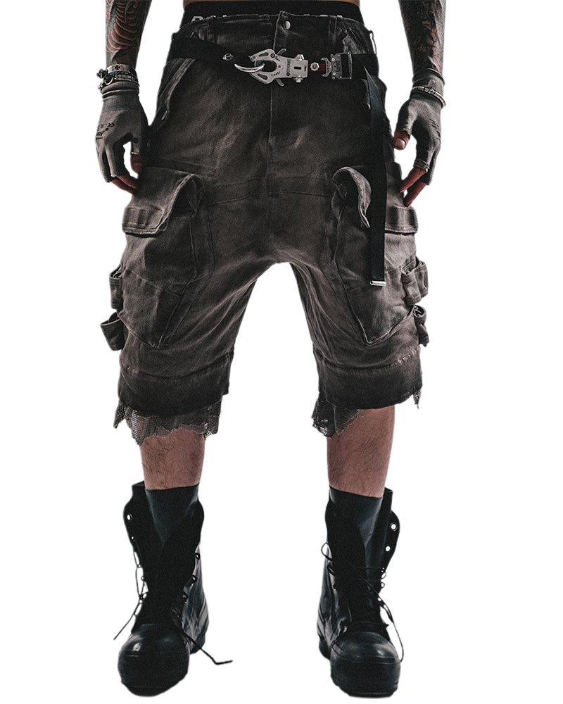 Wasteland Asymmetric Multi-Pocket Tactical Shorts