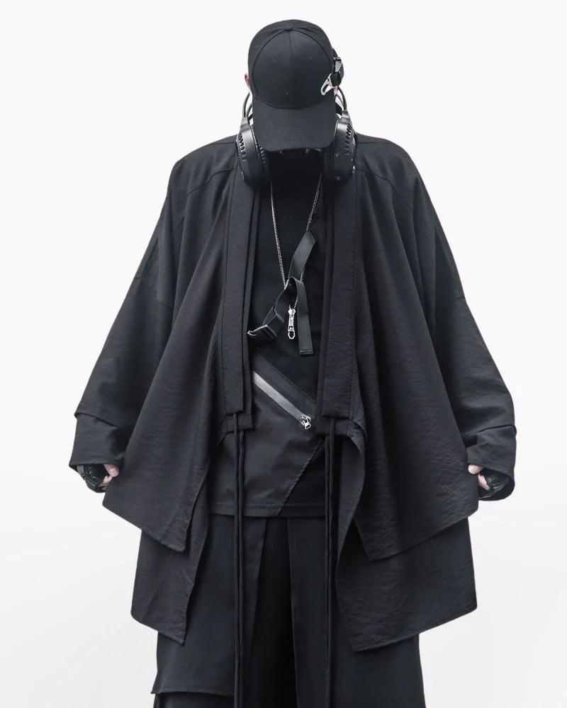 Modern Japanese Fake Two-piece Samurai Coat