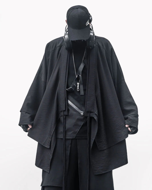 Modern Japanese Fake Two-piece Samurai Coat