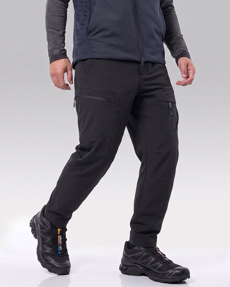 Quick-Dry Straight-Leg Techwear Cargo Pants