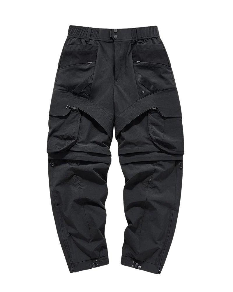 Functional Multi-Pockets Convertible Cargo Pants