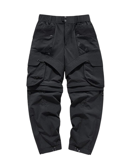 Functional Multi-Pockets Convertible Cargo Pants