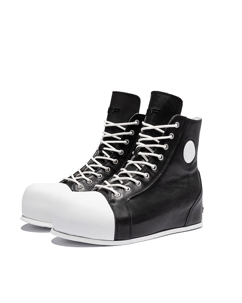 Round Toe Hidden Lift Tactical High Boots