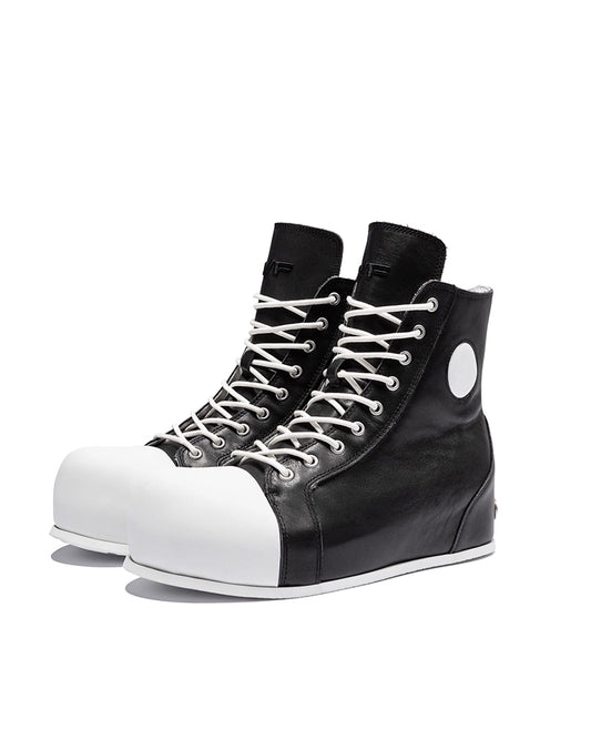 Round Toe Hidden Lift Tactical High Boots