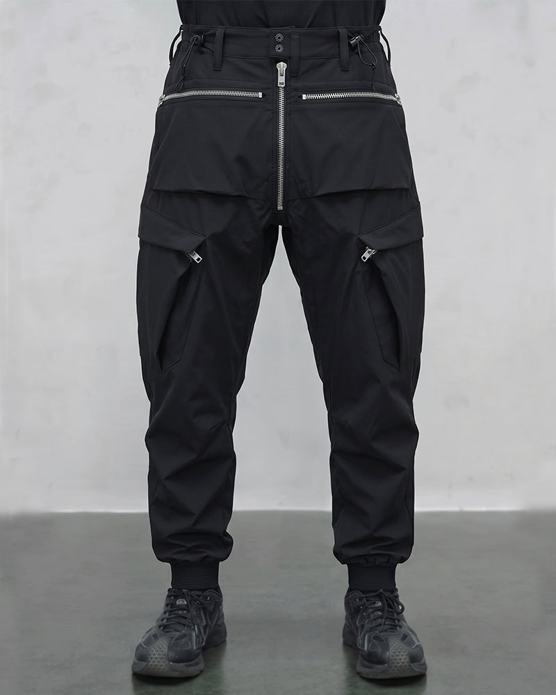 Multi-Pocket Zip Techwear Pants