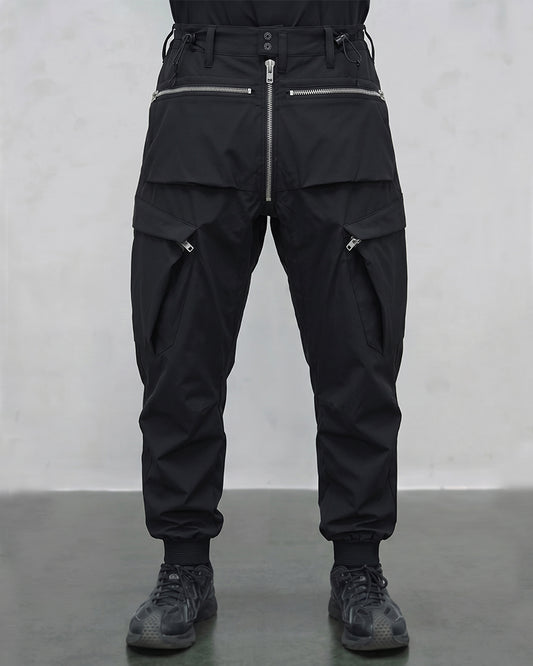 Multi-Pocket Zip Techwear Pants