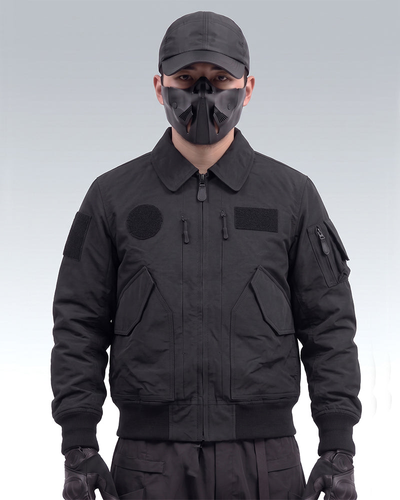 Tactical Lapel Techwear Bomber Jacket