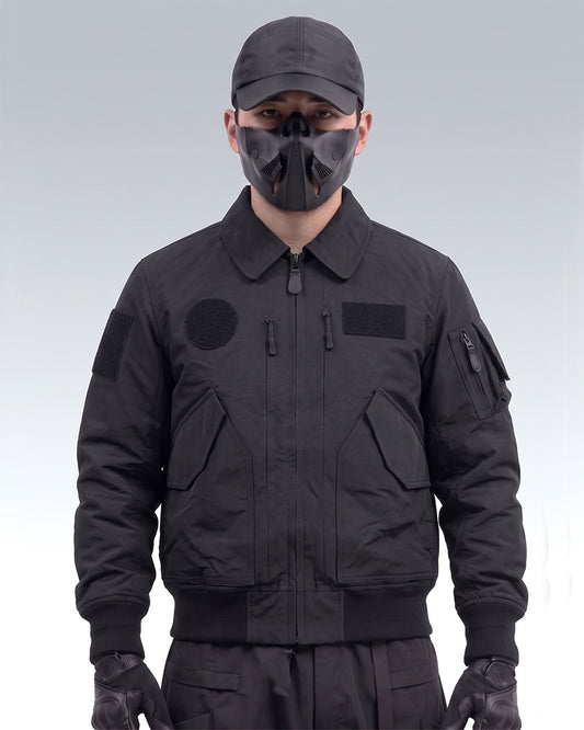 Tactical Lapel Techwear Bomber Jacket