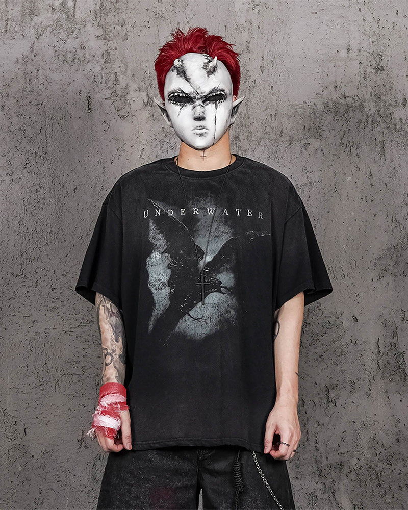 The Dark Raven Distressed T-Shirt