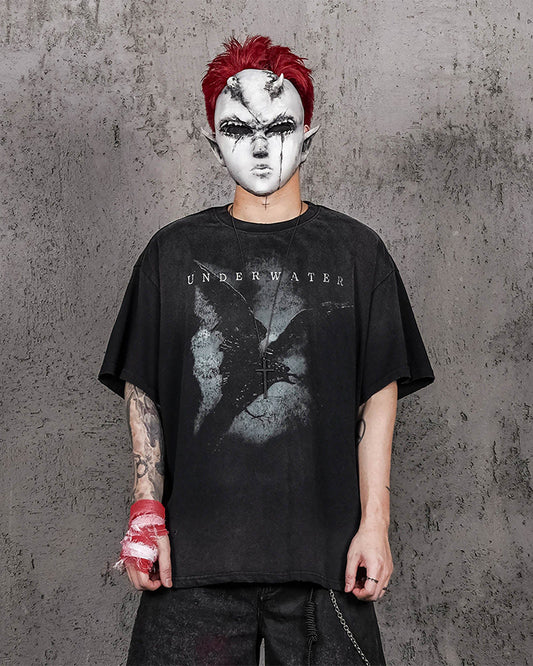 The Dark Raven Distressed T-Shirt