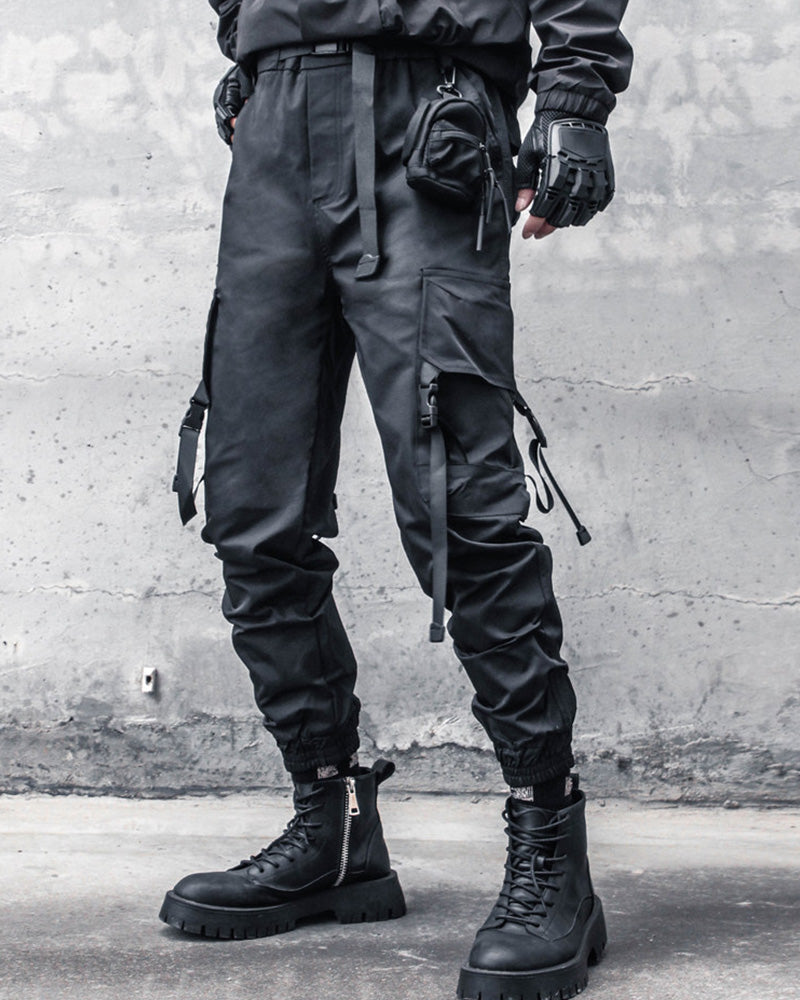 Tactical Detachable Pouch Techwear Cargo Pants