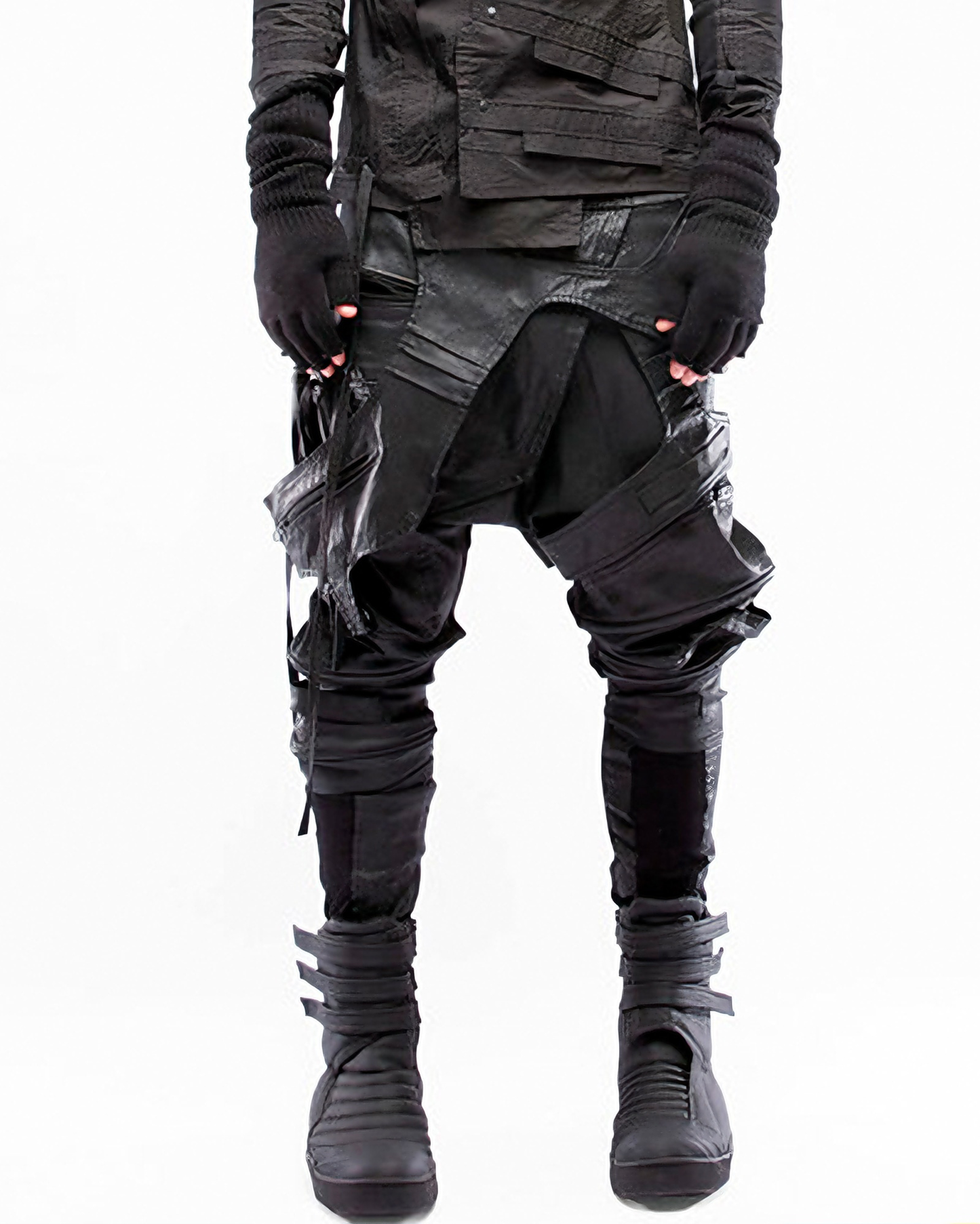 Avant-Garde Dune Wasteland Slim-Fit Pants
