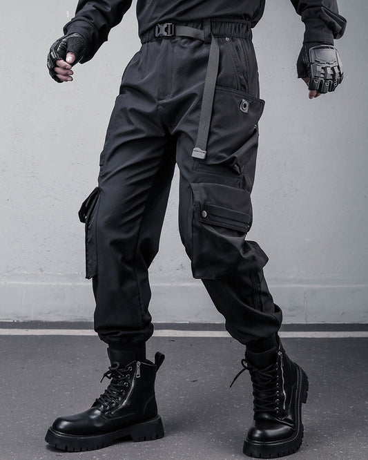 Multi-Pocket Tactical Techwear Cargo Pants