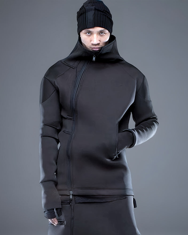 Wasteland Futuristic Asymmetric Jacket