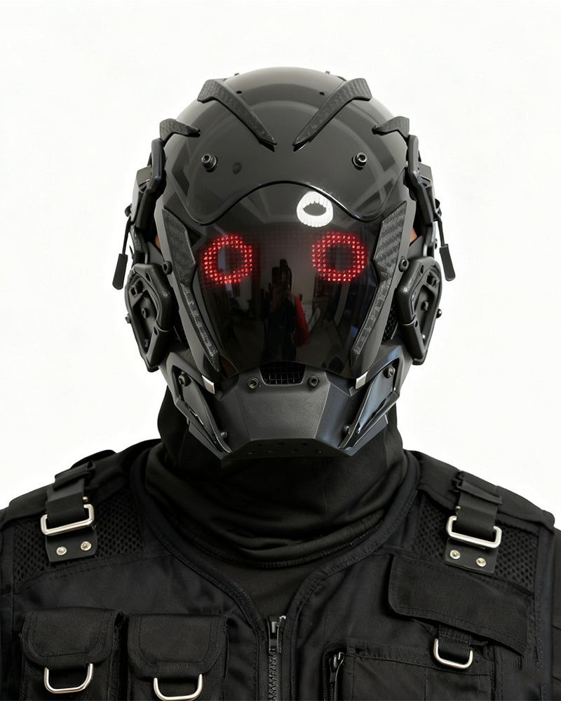 Headwear/ Cyberpunk LED Mask