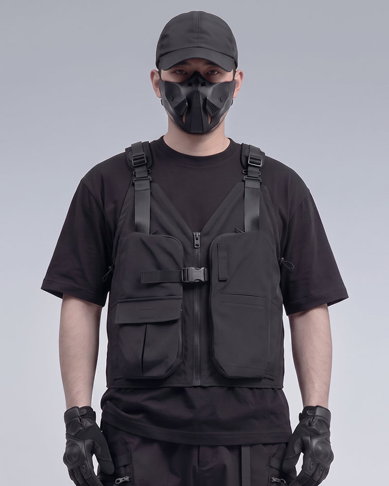 Water-Repellent Suspender Utility Vest