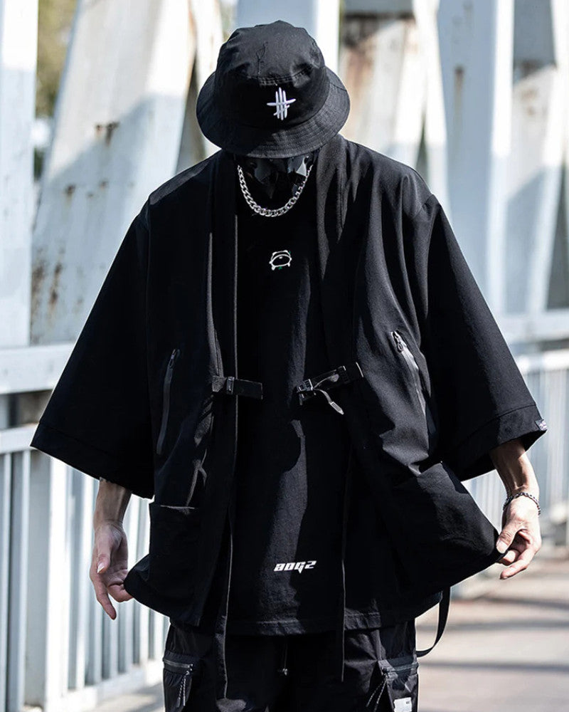 Cyberpunk Ninja Techwear Kimono Jacket