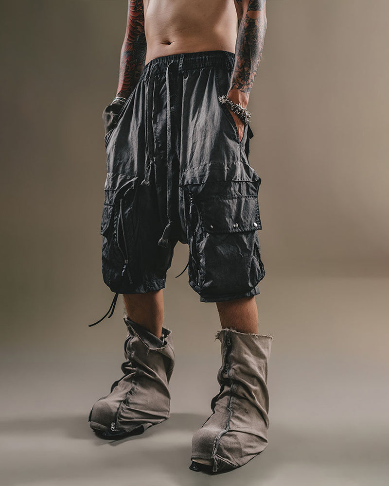 Wasteland Tech Cargo Washed Shorts