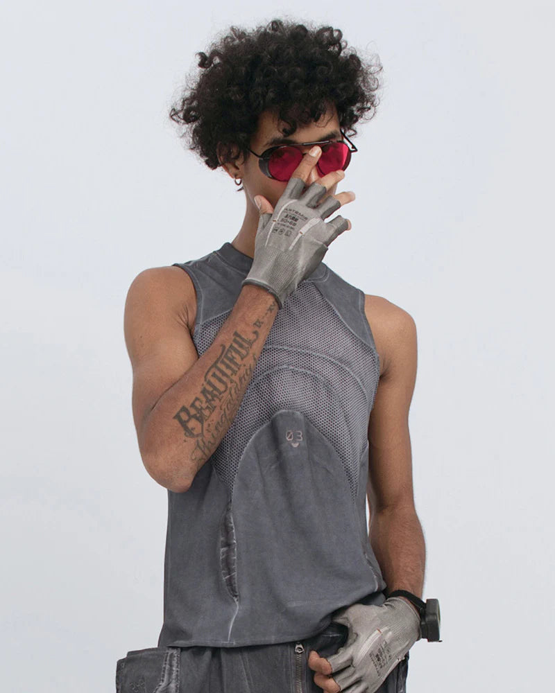 Wasteland Distressed Sleeveless T-Shirt