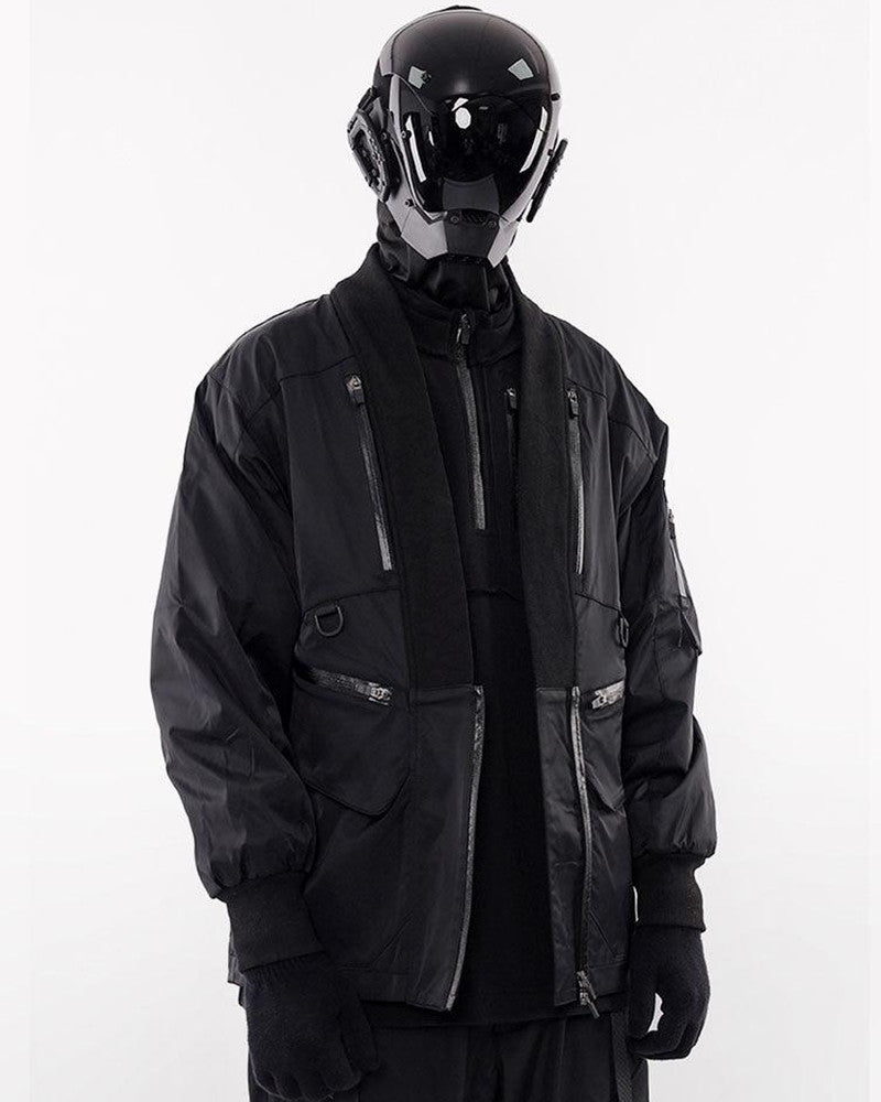Japanese Techwear Cyberpunk Functional Jacket
