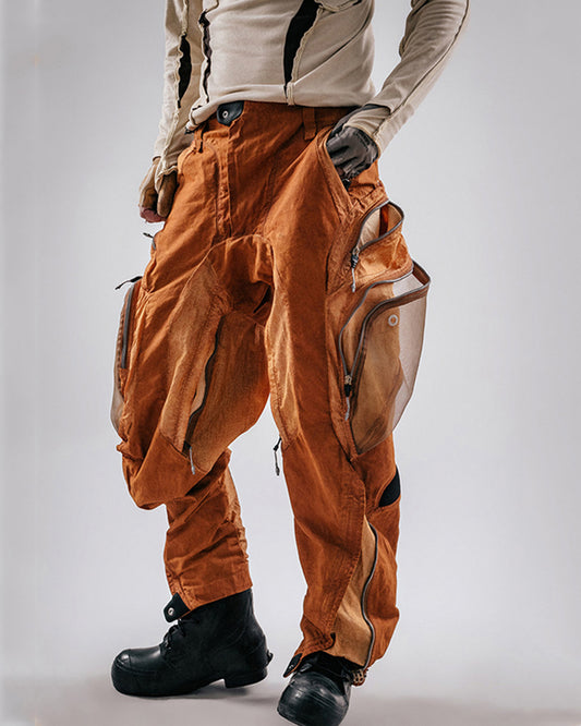 Post-Apocalypti Wasteland Techwear Flight Pants
