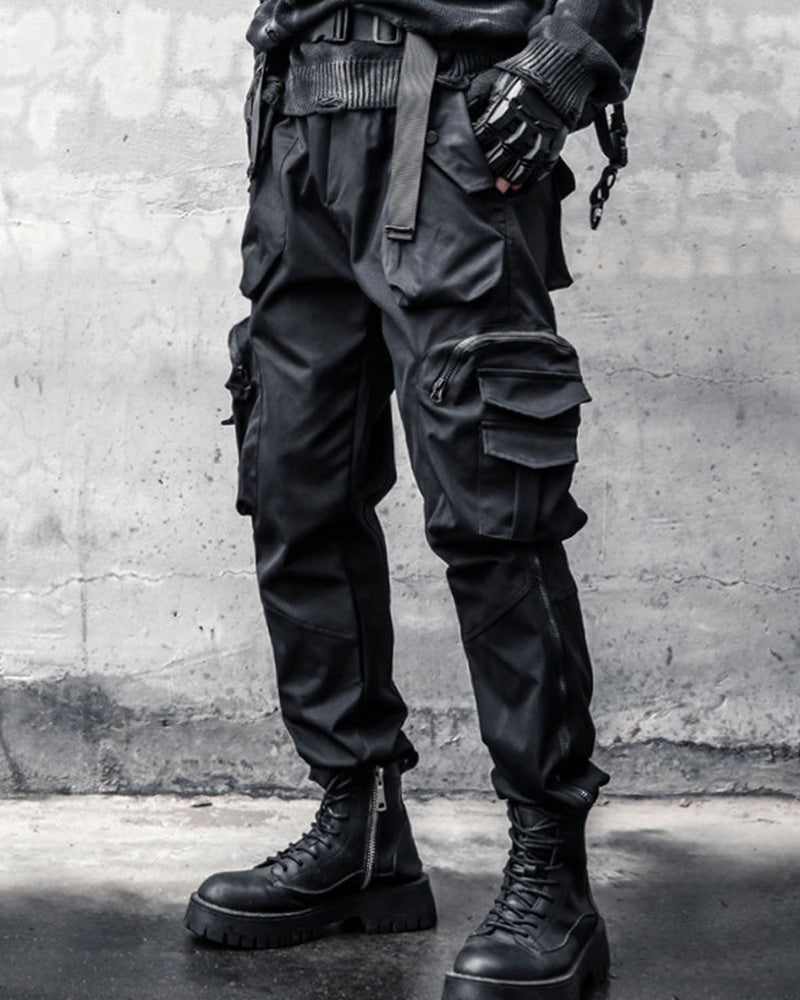 Functional Multi-Pocket Techwear Cargo Pants