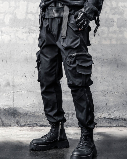 Functional Multi-Pocket Techwear Cargo Pants