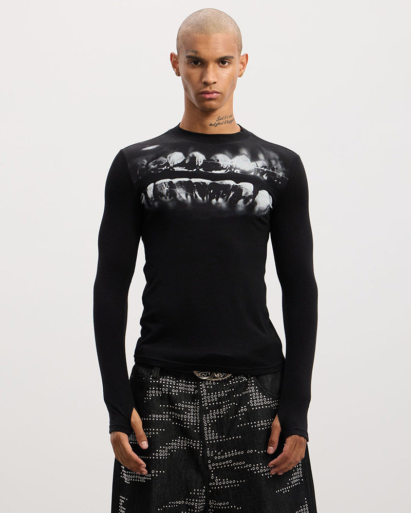 Graphic Slim Long-Sleeve Tee