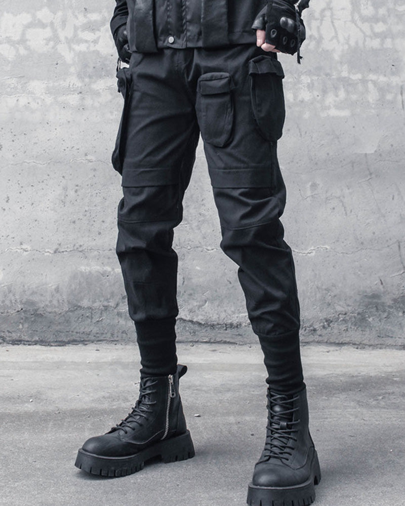 Functional Bullet Pockets Techwear Cargo Pants