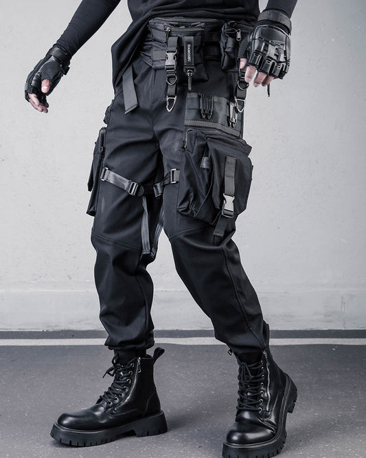 Tactical Multi-Pocket Techwear Cargo Pants