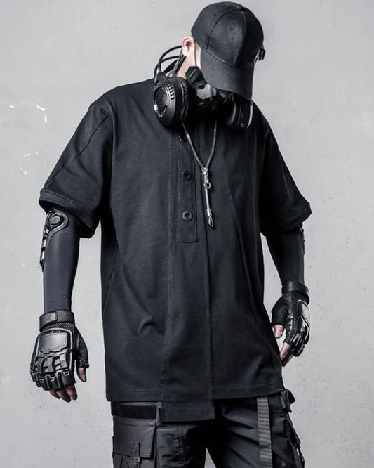 Techwear Functional Irregular T-Shirt