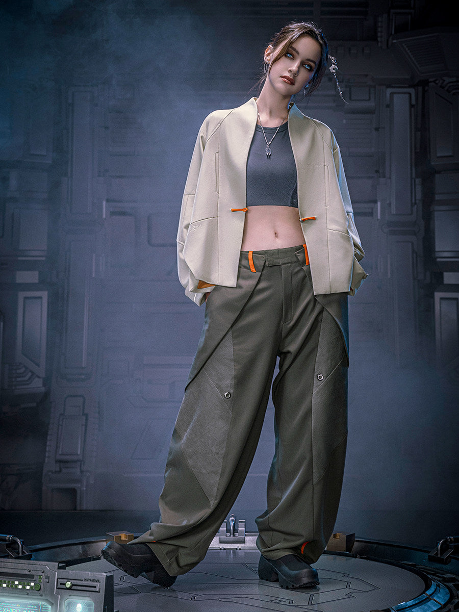 CBP-040-X｜Cyberpunk Techwear Set Top / Bottom