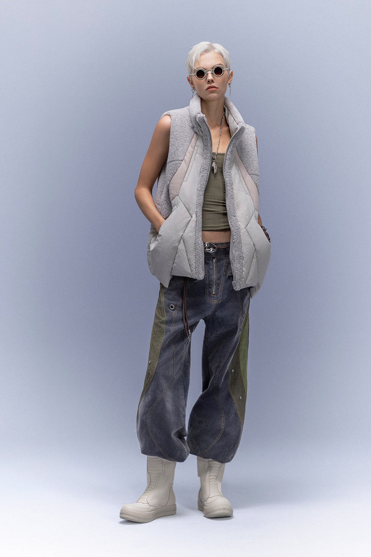CBP-024-X｜Cyberpunk Techwear Set Top / Bottom