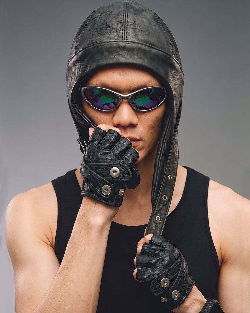 Wasteland Half-Palm Fingerless Gloves