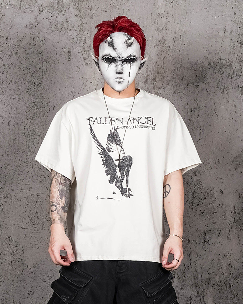 Fallen Angel Distressed T-Shirt
