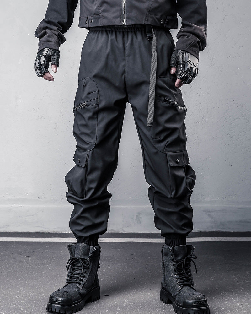Functional Multi-Pocket Techwear Cargo Pants
