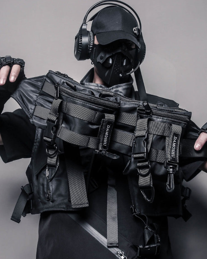 Functional Detachable Tactical Chest Rig Bag
