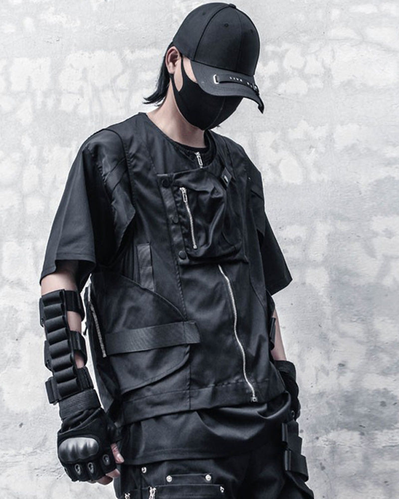 Techwear Multi-Pocket Tactical Utility Vest