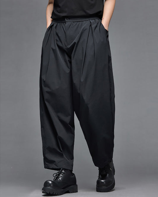 Japanese Vintage Wide-Leg Hakama Pants