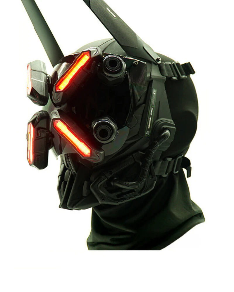 Future Envoy LED Cyberpunk Helmet Mask