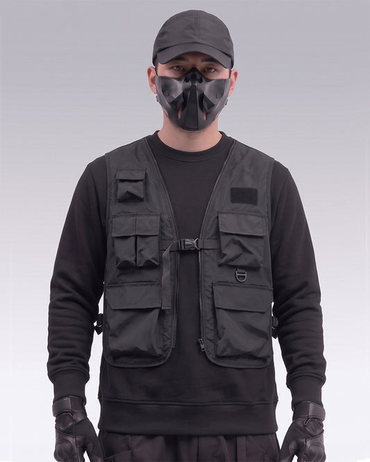 Techwear Fake Two Vest Tactical Sweatshirt