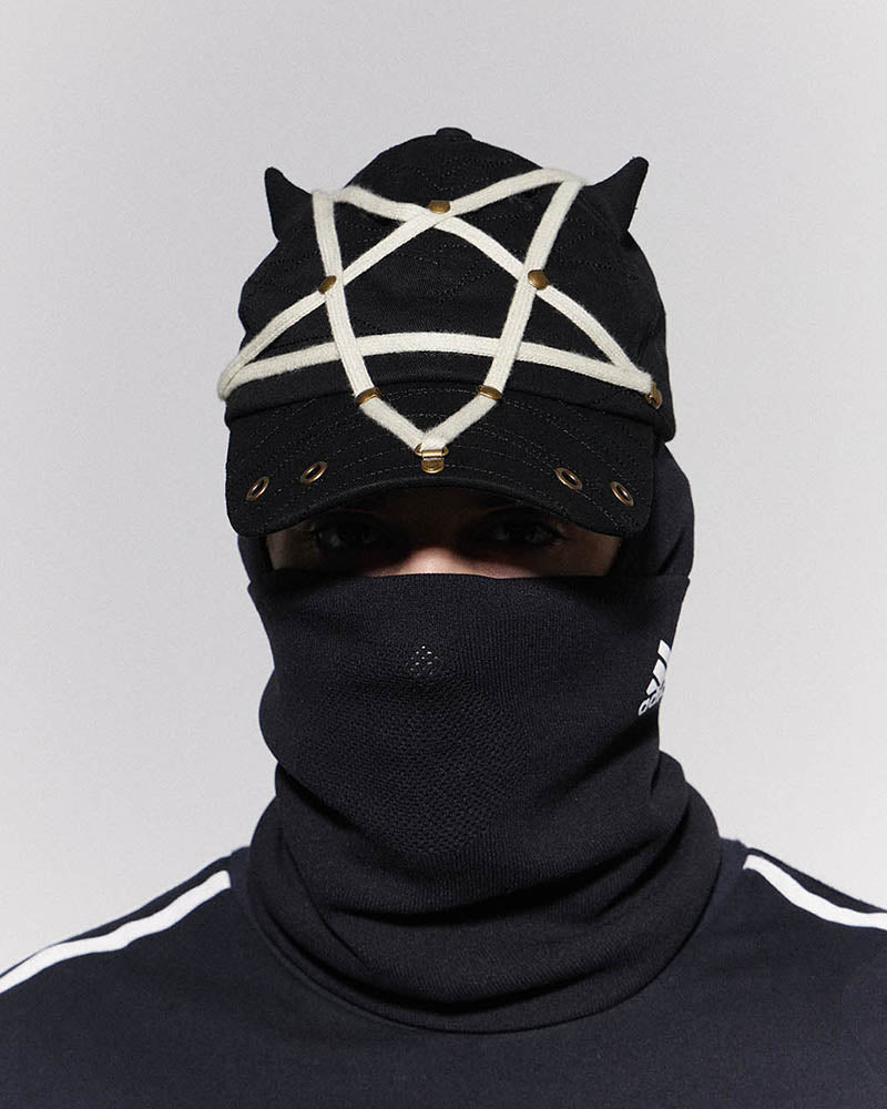 Pentagram Rivet Devil Hat