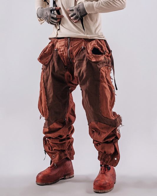 Post-Apocalyptic Distressed Cargo Pants