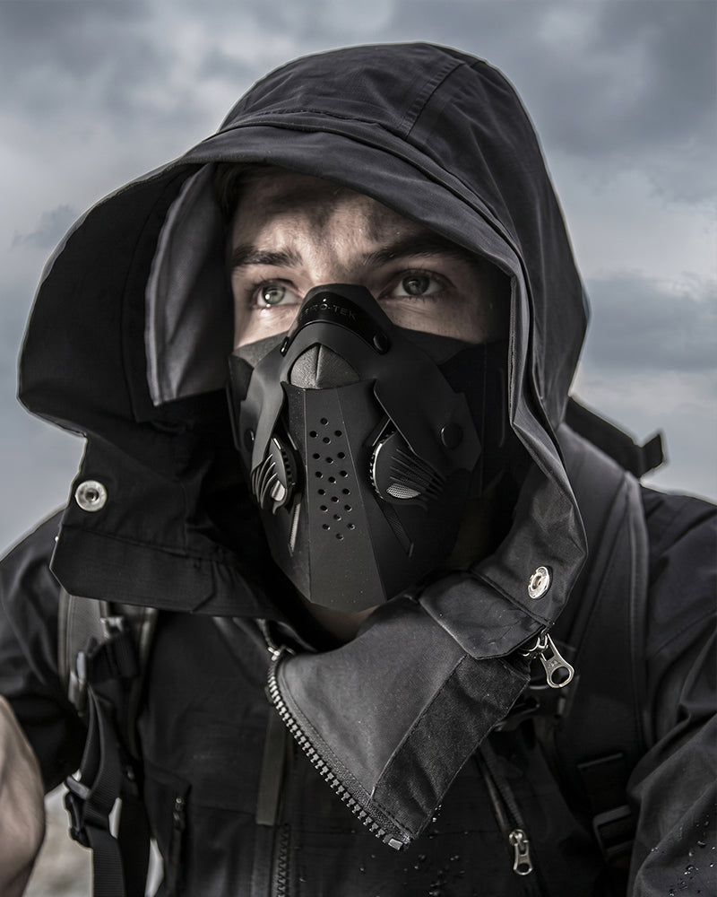 Cyberpunk Futuristic Half Face Mask